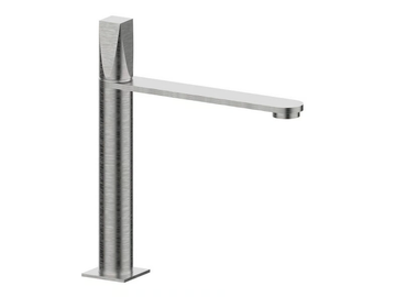 ALINE 49040 - Single handle stainless steel washbasin mixer without waste by Rubinetterie Frattini - view 2